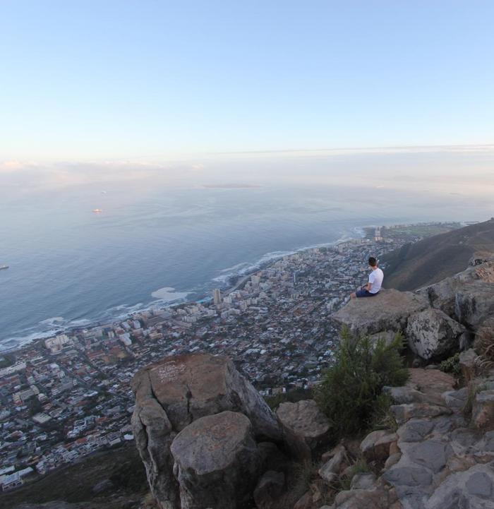 Resting at the Top of Lions Head